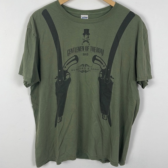 Mumford & Sons 2013 Gentleman of the Road Band Tee - XL - Picture 1 of 4